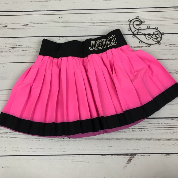 Justice Other - Justice Active Pink Pleated Athletic Tennis Skirt